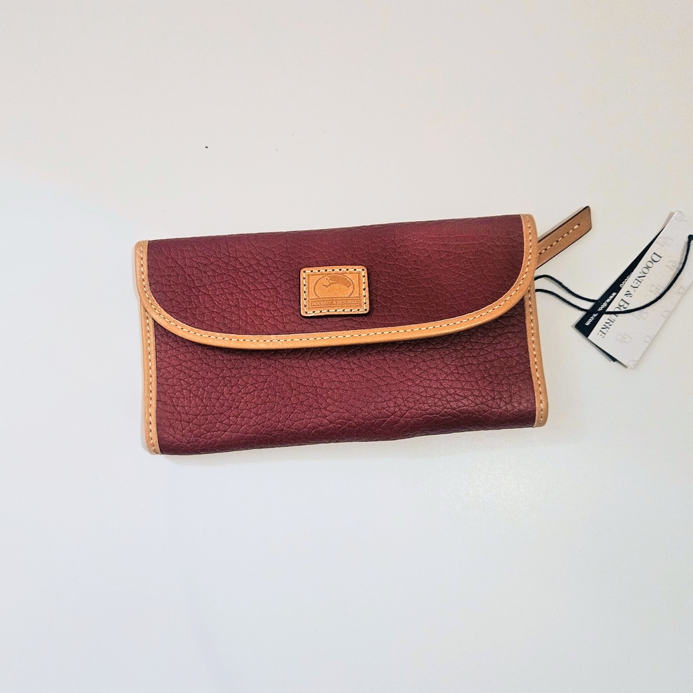 Dooney & Bourke Wine Leather Wallet